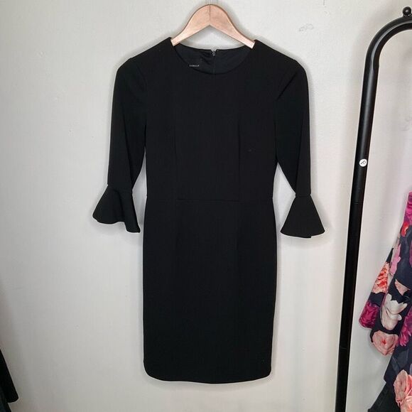 Donna Morgan 3/4 Length Sleeve Dress - Picture 2 of 7